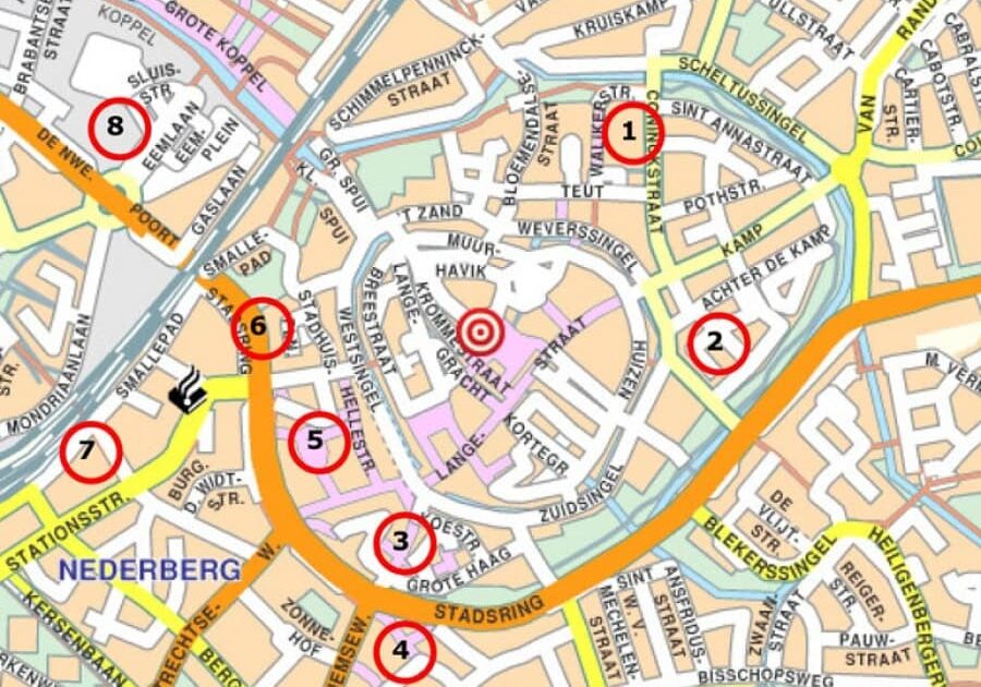 Parkeerkaart Amersfoort